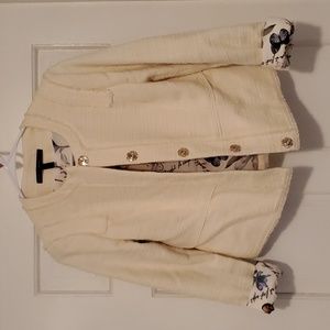 Adorable spring jacket from White House Black Market, size 2.